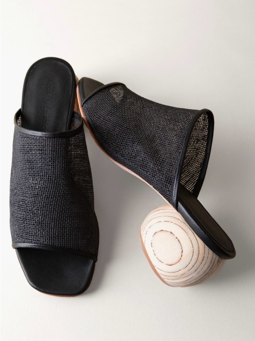 HUMA BLANCO MILLA NATURAL JUTE SLIDE SANDAL 🐚